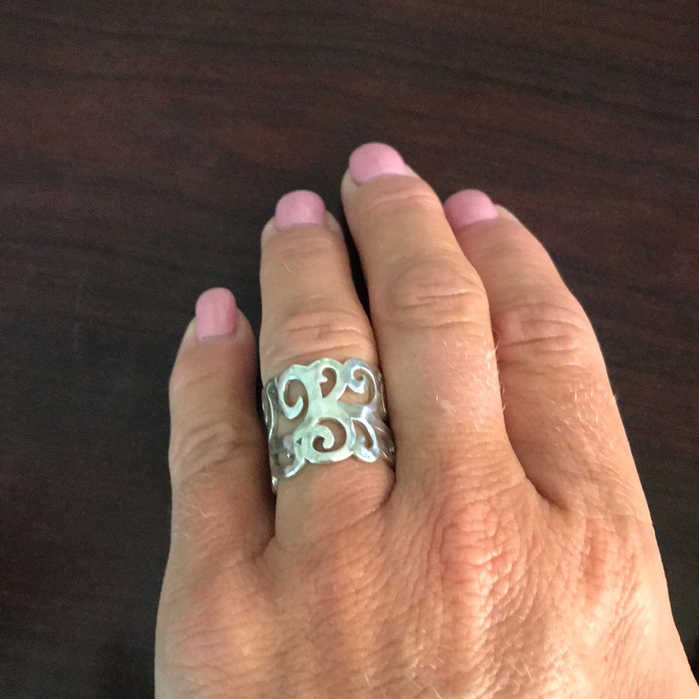 Silpada Scroll Ring - size 8